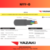 THAI YAZAKI : NYY-G (3 Core) - Image 2